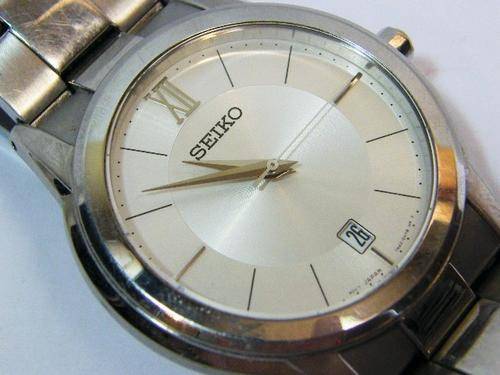 Seiko Quartz mens date watch - 7N42 - OFEO - serial 280461 - as per photo