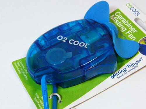 O2 cool carabiner misting fan - brand new - as per photo