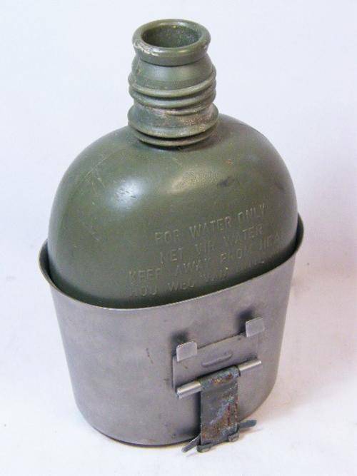 SADF military water bottle with fire bucket - no lid - as per photo
