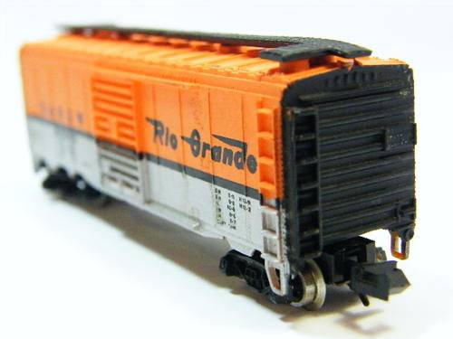 Vintage Bachmann Rio Grande DandRGW 60066 box car - N-gauge - as per photo