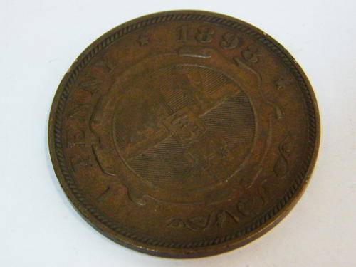 1898 ZAR Kruger penny - excellent condition - as per photo