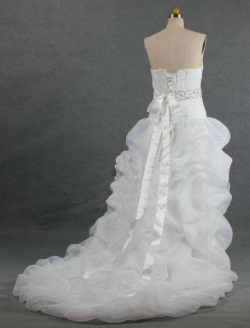 Wedding dress back