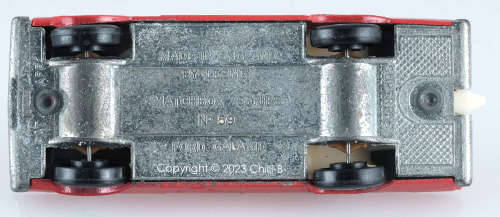 Matchbox by Lesney no 59 Ford Galaxie