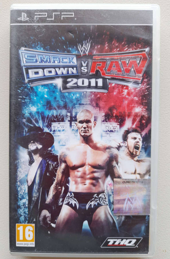 PSP Smack Down vs RAW 2011 boxed with booklet used