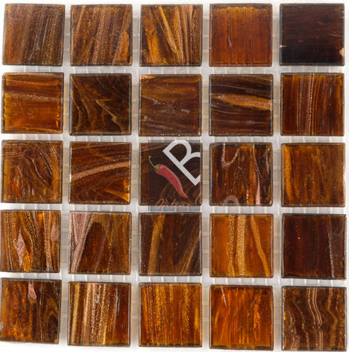 Crystal Glass Mosaic Toffee craft crafts mosaics