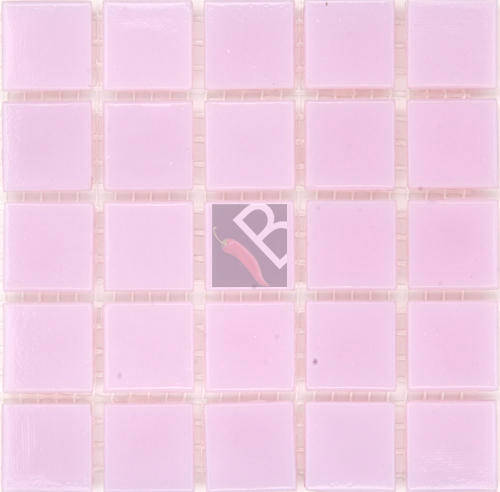 River Plain Baby Pink 20x20x4mm - 25 Tiles