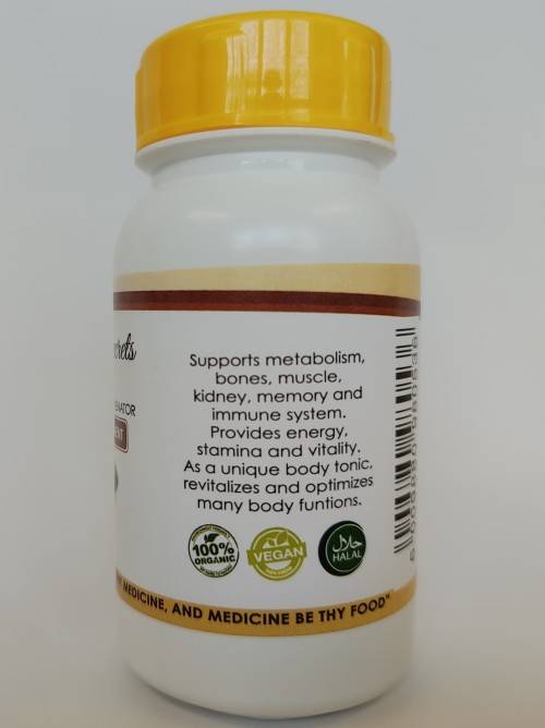 Shilajit - Himalayan resin powder in vegan capsules