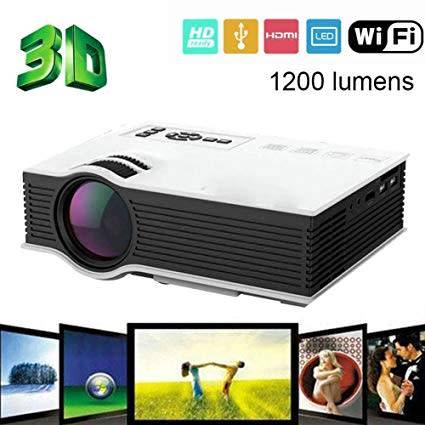 Wifi 1200 Lumen Portable Led Projector