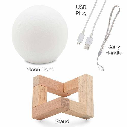 Romantic 3D moon light