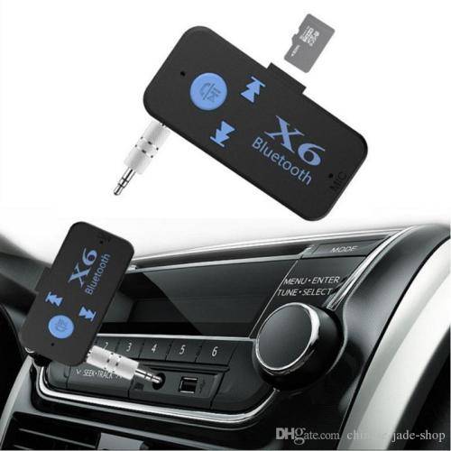 X6 3.5mm Car Bluetooth Music Receiver Hands Free
