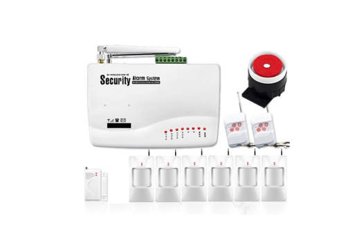 Wireless GSM Burglar Security Alarm System with 2 x PIR