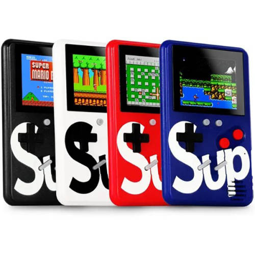 500 in 1 SUP Retro Gaming Console - Red