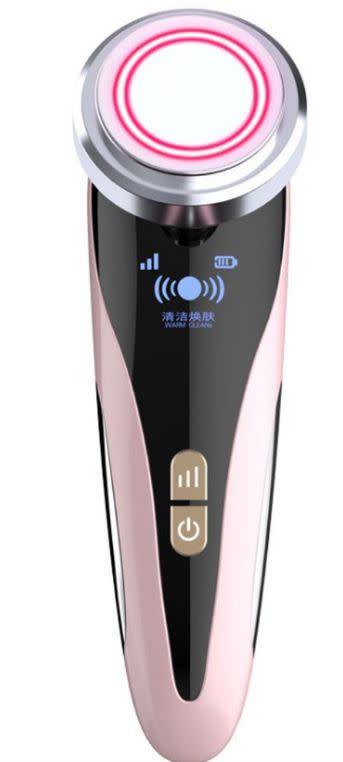 Facial Beauty Importer Massage Instrument Light Therapy Skin Rejuvenation(Pink)