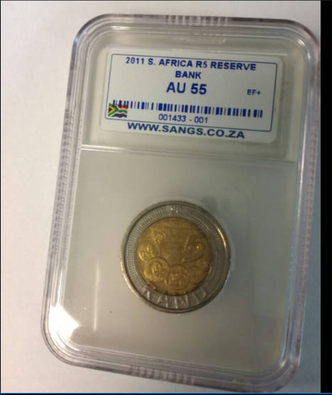 RARE GRADE**2011 RESERVE BANK ANNIVRESARY **AU 55