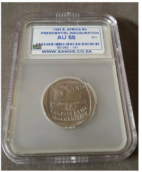 1994 PRESIDENTIAL INAUGURATION R5**AU 55* BID PER COIN