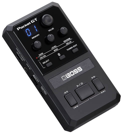 BOSS POCKET-GT POCKET SIZED, DESKTOP MULTI EFFECTS PROCESSOR WITH YOUTUBE INTERGRATION