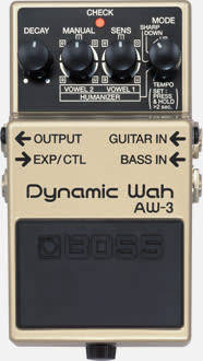 BOSS AW-3 DYNAMIC WAH WITH AUTO AND MANUAL MODES
