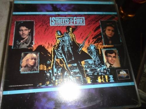 streets of fire  laser disc