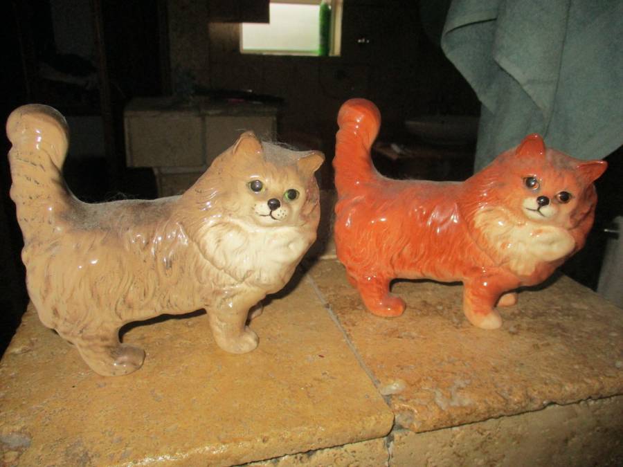 Cat ornaments Beswick