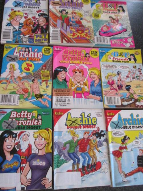 9 archie digest all as new