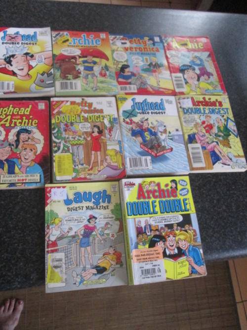 10 archie digest comics