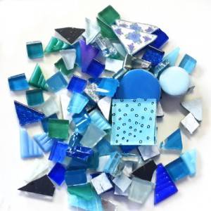 Mixed Media Tile Pack- Blue