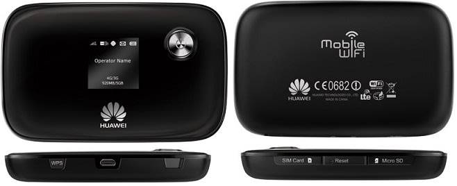Black Huawei E5776 - 150Mbps 4G LTE (Cat4) Wi-Fi Modem / Mobile Wi-Fi / MiFi - Long Battery Life!