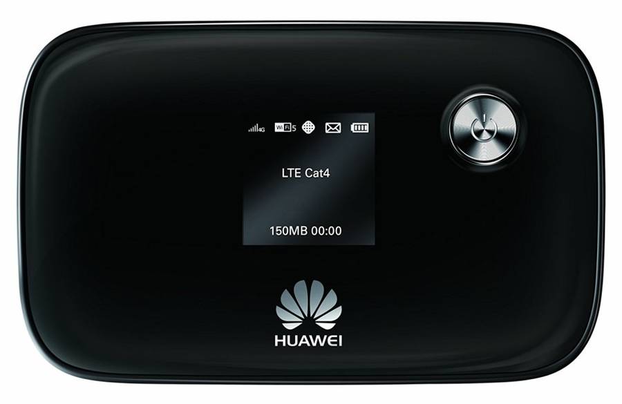Black Huawei E5776 - 150Mbps 4G LTE (Cat4) Wi-Fi Modem / Mobile Wi-Fi / MiFi - Long Battery Life!