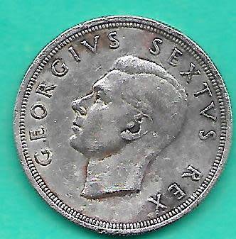 1949 5 SHILLINGS SUID AFRIKA SOUTH AFRICA SEE PER SCAN