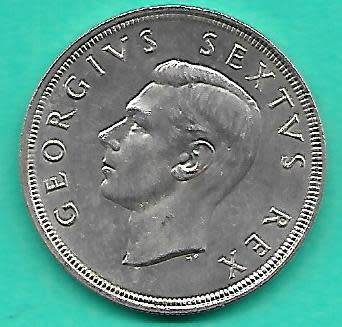 1951 5 SHILLINGS SUID AFRIKA SOUTH AFRICA SEE PER SCAN