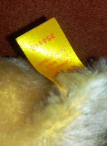 Steiff Signed Winnie the Pooh EAN 354410 2005 Edition