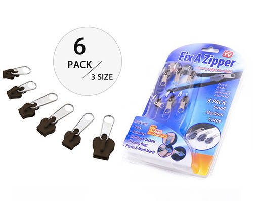 **LOCAL STOCK** Fix A Zipper Zip Rescue Repair and Instant Replacement Kit 6 Pack