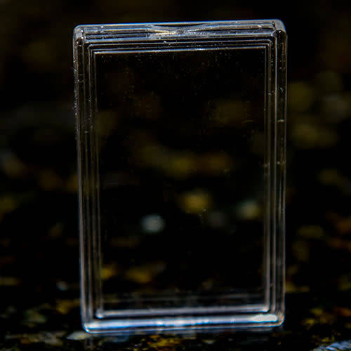Clear Rectangular Bullion Bar Holder Slab for Sunshine Silver Bars and similar bar slab