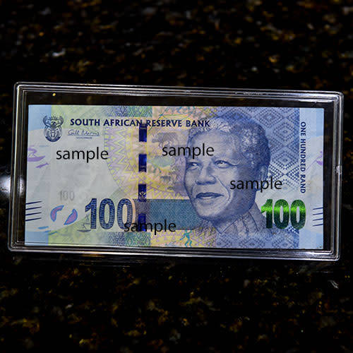 Bank Note Sleeve Protector Holder Solid Plastic Slab **LOCAL STOCK**
