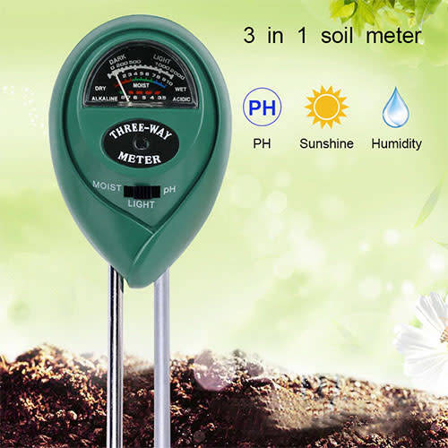3 way soil meter 3 in 1 Soil, Light, and pH meter **LOCAL STOCK**