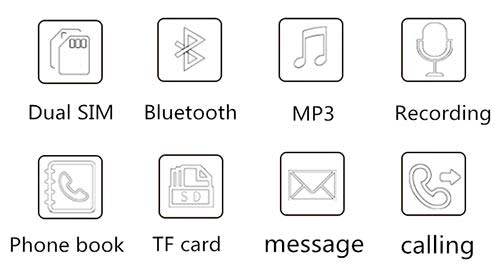 Taiml X6 Dual Sim Mini Phone
