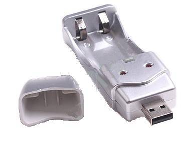 USB Home Charger for Ni-MH Rechargeable AA/AAA Battery