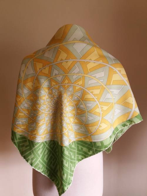 Authentic Fendi silk scarf! GREAT PRICE (worth over R2000)!