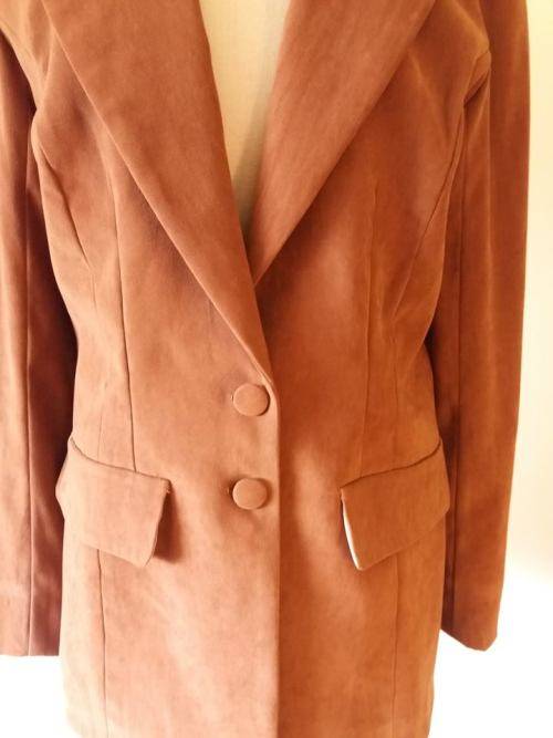 Caramel velour Valentino jacket