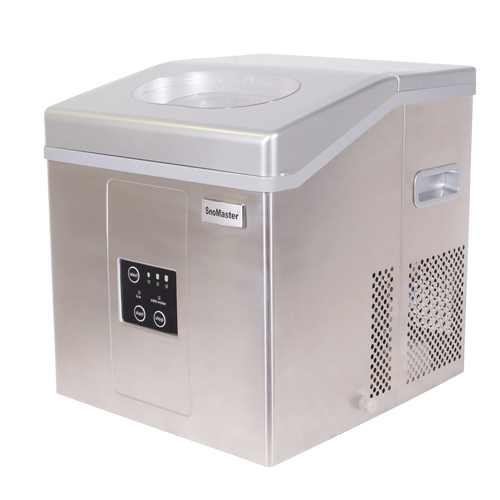 SNOMASTER ZBC-15 15kg ICE MAKER (Silver)