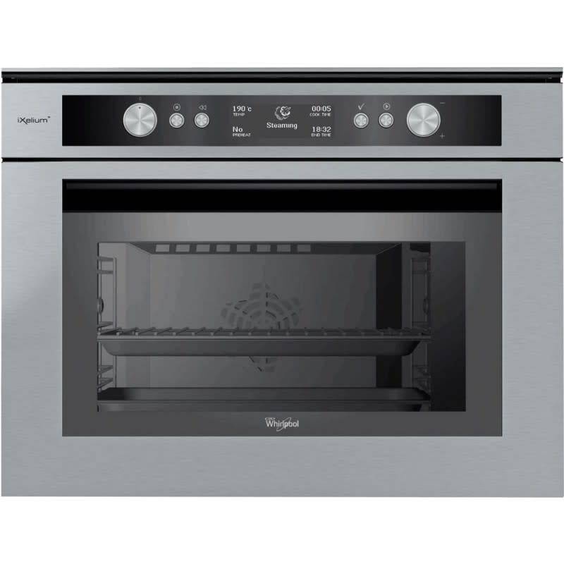 Whirlpool 6th Sense 34L Built In Steam Oven Inox AMW599IXL (Brand NEW - Damaged/Open Box Unit)