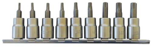 9 Piece Torx Set 3/8" Drive