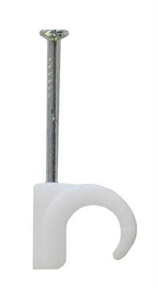 7mm Cable Clip Hook - Pack of 100