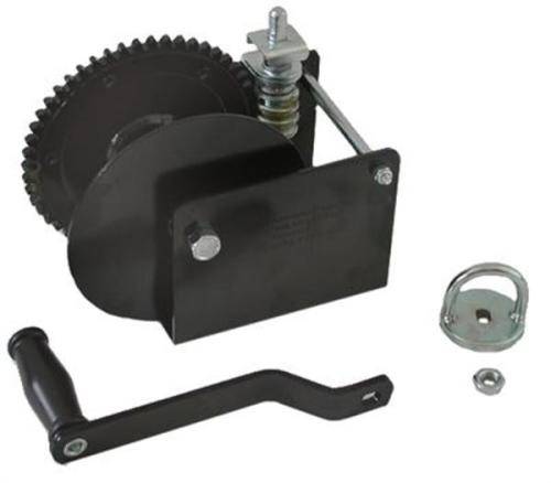 Hand Winch with Worm Gear - Capacity = 1360kg (3000lb)