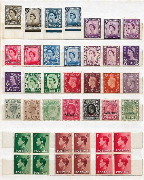 LOVELY STOCKBOOK WITH 14 PAGES OF QVIC, AND COMMONWEALTH EARLY MINT STAMPS. SEE 14 SCANS CV HUGE !!!