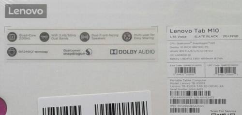 **WOW R1 START** BRAND NEW, STILL SEALED LENOVO M10 HD 32GB 10,1 INCH TABLET !!!  SEE DESCRIPTION.