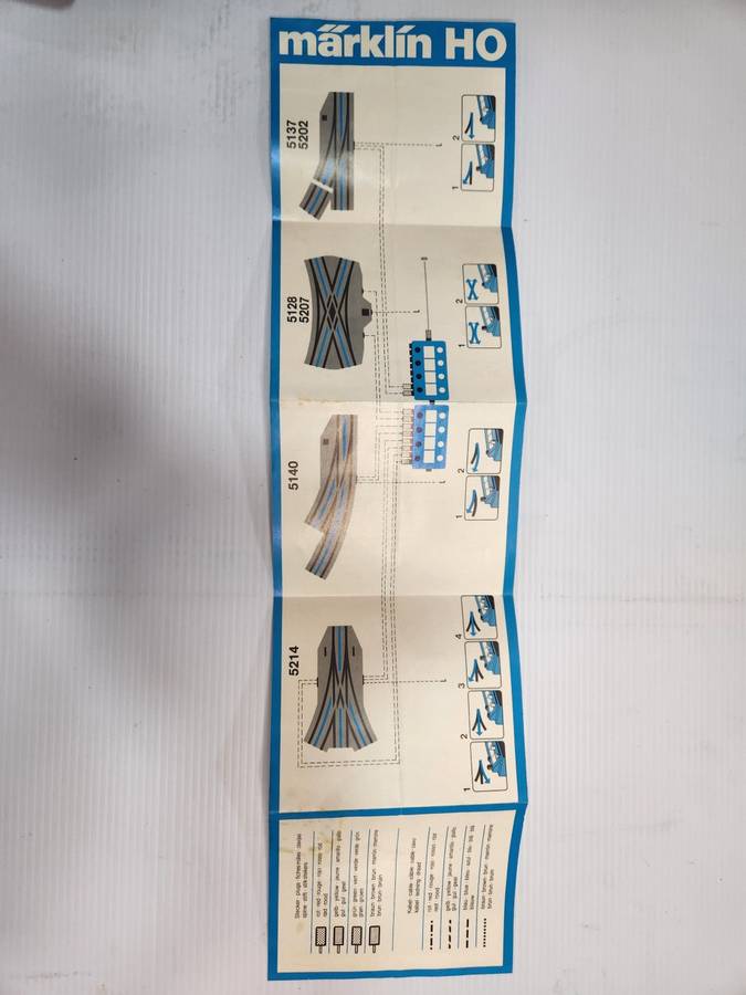 Marklin M Track T1 expansion set