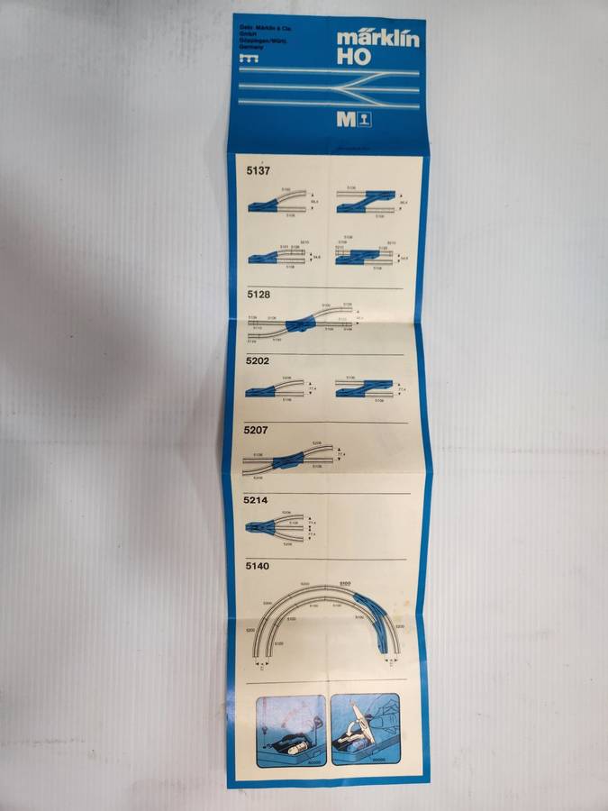 Marklin M Track T1 expansion set