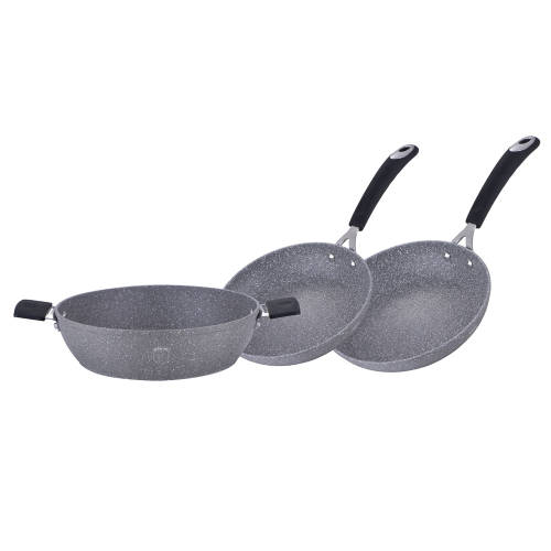 *** Berlinger Haus BH-1182 3 pcs set, Gray Stone Touch Line