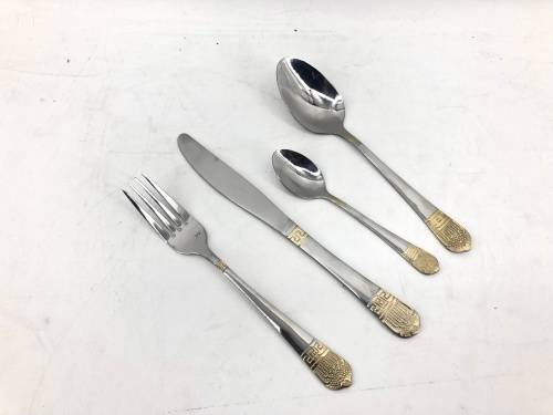 Brand New*** Hoffmayer 18/10 Stainless Steel 72 piece cutlery set** Comes in two Drawers Wooden Box